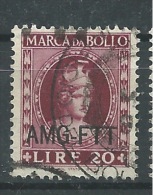 MARCA DA BOLLO/REVENUE  - TRIESTE AMG FTT -LIRE 20 - Steuermarken