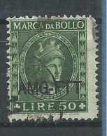 MARCA DA BOLLO/REVENUE  - TRIESTE AMG FTT -LIRE 50 Calc. - Steuermarken