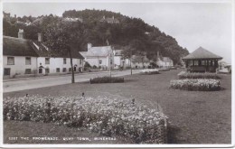 SOMERSET - MINEHEAD -  THE PROMENADE, QUAY TOWN RP  Som375 - Minehead