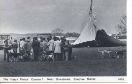 SOMERSET - SHEPTON MALLETT - HIPPY PEACE CONVOY 1986 Som401 - Minehead
