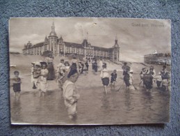 CPA Grand Hotel  Vlissingen Animée.Zeeland Mer Plage Baigneurs - Vlissingen