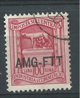 MARCA DA BOLLO/REVENUE  - TRIESTE AMG FTT -IGE  L. 100 - Fiscale Zegels