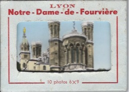 Pochette 10 PHOTOS ,Lyon, Notre Dame De Fourviere - Autres & Non Classés