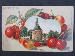 AK HOORN Litho Prägekarte 1900  ///  D*13871 - Hoorn