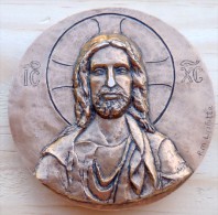 Mad-414	Imposante  Médaille  Bronze Signée RM Lafitte Gravée Monnaie De Paris An. 2000 - Godsdienst & Esoterisme