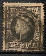 Timbres - Espagne - Impôts De Guerre - 1898-1899 - 5 Centimos - Recargo - - War Tax