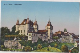 SUISSE,HELVETIA,SWISS,swi Tzerland,schweiz,SVIZZERA ,vaud,NYON En 1930,place Du Chateau,TERRAIN AU TOUR,NON CONSTUIT - Nyon