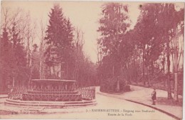 CPA,allemagne,Rhénanie Palatinat,KAISERLAUTERN,e Ingang Zum Stadtwald,entrée De La Foret,a Accueilli La Coupe Du Monde - Kaiserslautern