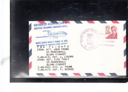 SPACE -   USA -  1979 - GRUMMAN TRAINING COVER WITH WHITE SANDS  POSTMARK - United States