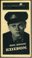 "Filmpost" "Der Junge Edison" Mit Mickey Rooney , Fay Bainter  -  Filmprogramm Nr. 9 Von Ca. 1948 - Otros & Sin Clasificación