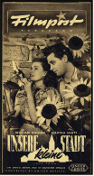 "Filmpost" "Unsere Kleine Stadt" Mit William Holden , Martha Scott  -  Filmprogramm Nr. 141 Von Ca. 1948 - Andere & Zonder Classificatie