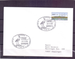 Deutsche Bundespost - Vogel Des Jahres 1994 - Asperga '94 -  Asperg 26/11/1994  (RM6756) - Cigognes & échassiers