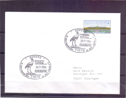 Deutsche Bundespost - Vogel Des Jahres 1994 - Asperga '94 -  Asperg 26/11/1994  (RM6758) - Picotenazas & Aves Zancudas