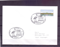 Deutsche Bundespost - Vogel Des Jahres 1994 - Asperga '94 -  Asperg 26/11/1994  (RM6759) - Cigognes & échassiers