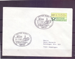 Deutsche Bundespost  - 75 Jahre St. Liborius Wengern - Wetter, Ruhr 25/3/1990   (RM6910) - Pavos Reales