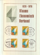 VEV - Vlaams Ekonomisch Verbond 1926-1976 - Cartas Commemorativas - Emisiones Comunes [HK]