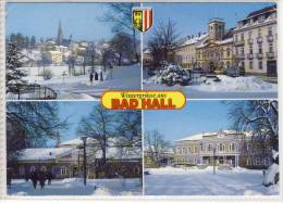 Wintergrüsse Aus BAD HALL - Mehrfachansicht,   Sondermarke - Bad Hall