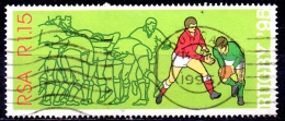 SOUTH AFRICA 1995 World Cup Rugby Championship, South Africa -  1r.15 - Player Taking Ball From Scrum  FU - Used Stamps