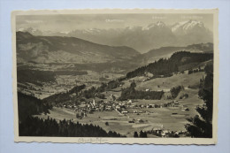 (5/4/72) AK "Oberstaufen Im Allgäu" Blick Auf Den Ort Und über Den Vorderen Bregenzer Wald, Um 1937 - Oberstaufen