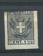 MARCA DA BOLLO- REVENUE - REGIE GABELLE UN CENT. E MEZZO - Revenue Stamps