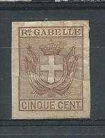 MARCA DA BOLLO- REVENUE - REGIE GABELLE   CINQUE CENT. - Steuermarken