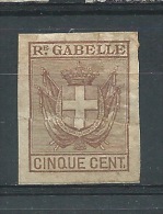 MARCA DA BOLLO- REVENUE - REGIE GABELLE   CINQUE CENT. - Fiscale Zegels