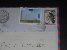 LETTRE POLOGNE POLAND POLSKA POLEN AVEC YT 3118 3309 - ARBRE PIN WEYMOUTH - UNION EUROPEENNE - - Lettres & Documents