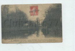 Maintenon (28) : Le Canal De La Voise Prise Du Viaduc Du Chemin De Fer  En 1917  PF. - Maintenon