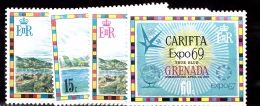 Grenada, 1969, SG 336 - 339, Complete Set Of 4, MNH - Grenade (...-1974)