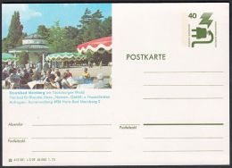 Germany 1973, Illustrated Postal Stationery "State Spa Meinberg", Ref.bbzg - Cartes Postales Illustrées - Neuves