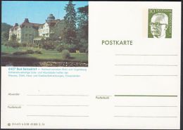 Germany 1974, Illustrated Postal Stationery "Bad Salzschlirf", Ref.bbzg - Cartes Postales Illustrées - Neuves