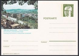 Germany 1974, Illustrated Postal Stationery "Bad Munstereifel", Ref.bbzg - Geïllustreerde Postkaarten - Ongebruikt