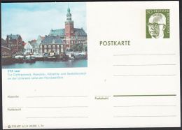 Germany 1974, Illustrated Postal Stationery "Leer", Ref.bbzg - Cartes Postales Illustrées - Neuves