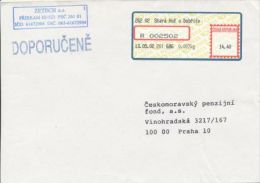 Czech Rep. / APOST (2002) 262 02 Stara Hut U Dobrise (= Old Iron Works On Dobris) Processing Of Iron Ore! (A08122) - Brieven En Documenten