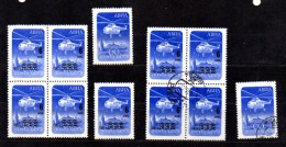 URSS 1960-61, Hélicoptère Au-dessus Du Kremlin, PA 112** + 5 X 113** Et 113 Ob, Cote 11,50 - Unused Stamps