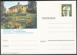 Germany 1974, Illustrated Postal Stationery "Bad Kissingen", Ref.bbzg - Cartes Postales Illustrées - Neuves