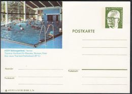 Germany 1974, Illustrated Postal Stationery "Schlangenbad", Ref.bbzg - Cartes Postales Illustrées - Neuves
