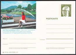 Germany 1974, Illustrated Postal Stationery "Bad Lauterberg Im Harz", Ref.bbzg - Illustrated Postcards - Mint