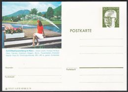 Germany 1974, Illustrated Postal Stationery "Bad Lauterberg Im Harz", Ref.bbzg - Illustrated Postcards - Mint