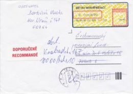 Czech Rep. / APOST (2002) 687 64 Horni Nemci / 687 64 HORNI NEMCI (R-letter) Tariff: 14,40 CZK; "RECOMMANDE" (A08183) - Lettres & Documents