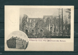 VILLERS: Vue Extérieure Des Ruines, Gelopen Postkaart 1902 (GA17390) - Villers-la-Ville