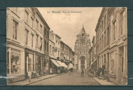 WAVRE: Rue Du Commerce, Niet Gelopen Postkaart (GA17616) - Wavre