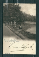 BRUXELLES: Le Lac Du Bois De La Cambre, Gelopen Postkaart 1902 (GA17921) - Feste, Eventi