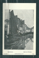 BRUXELLES: Quai Aux Briques, Niet Gelopen Postkaart (GA17975) - Transport (sea) - Harbour