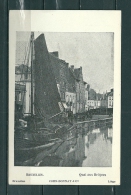 BRUXELLES: Quai Aux Briques, Niet Gelopen Postkaart (GA17975) - Navegación - Puerto