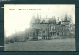 HOEYLAERT: Chateau De M De La Rocheterie De Han, Gelopen Postkaart 1910 (GA18250) - Hoeilaart