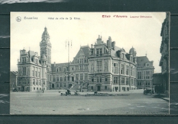 BRUXELLES ST GILLES: Hotel De Ville, Niet Gelopen Postkaart (GA18712) - St-Gillis - St-Gilles