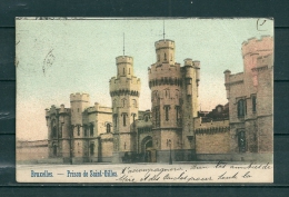 BRUXELLES ST GILLES: Prison,  Gelopen Postkaart 1903 (GA18718) - St-Gilles - St-Gillis