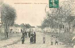 Mai14 1451: Gevrey-Chambertin  -  Place Des Marronniers - Gevrey Chambertin