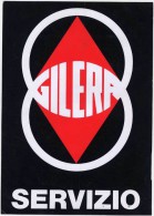 Gilera Moto Vetrofania Anni ´50 Originale Genuine Gilera Motorcycles Shop Window Sticker - Andere & Zonder Classificatie